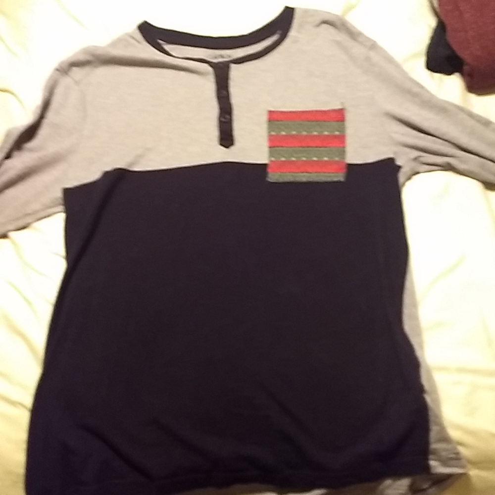 Men's carbon long sleeve shirt